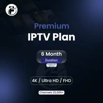 IPTV 6 months subscription with stable servers and unlimited HD channels