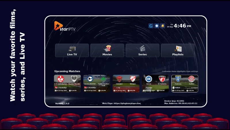 IPTV Star Live TV Channels