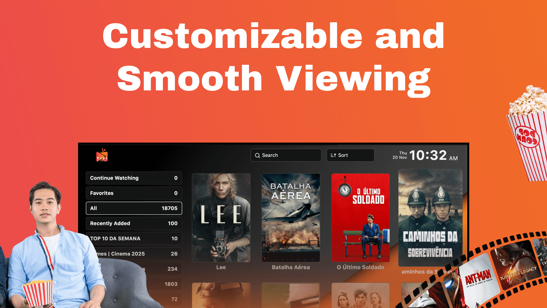 IPTV Stream Player Live TV Channels