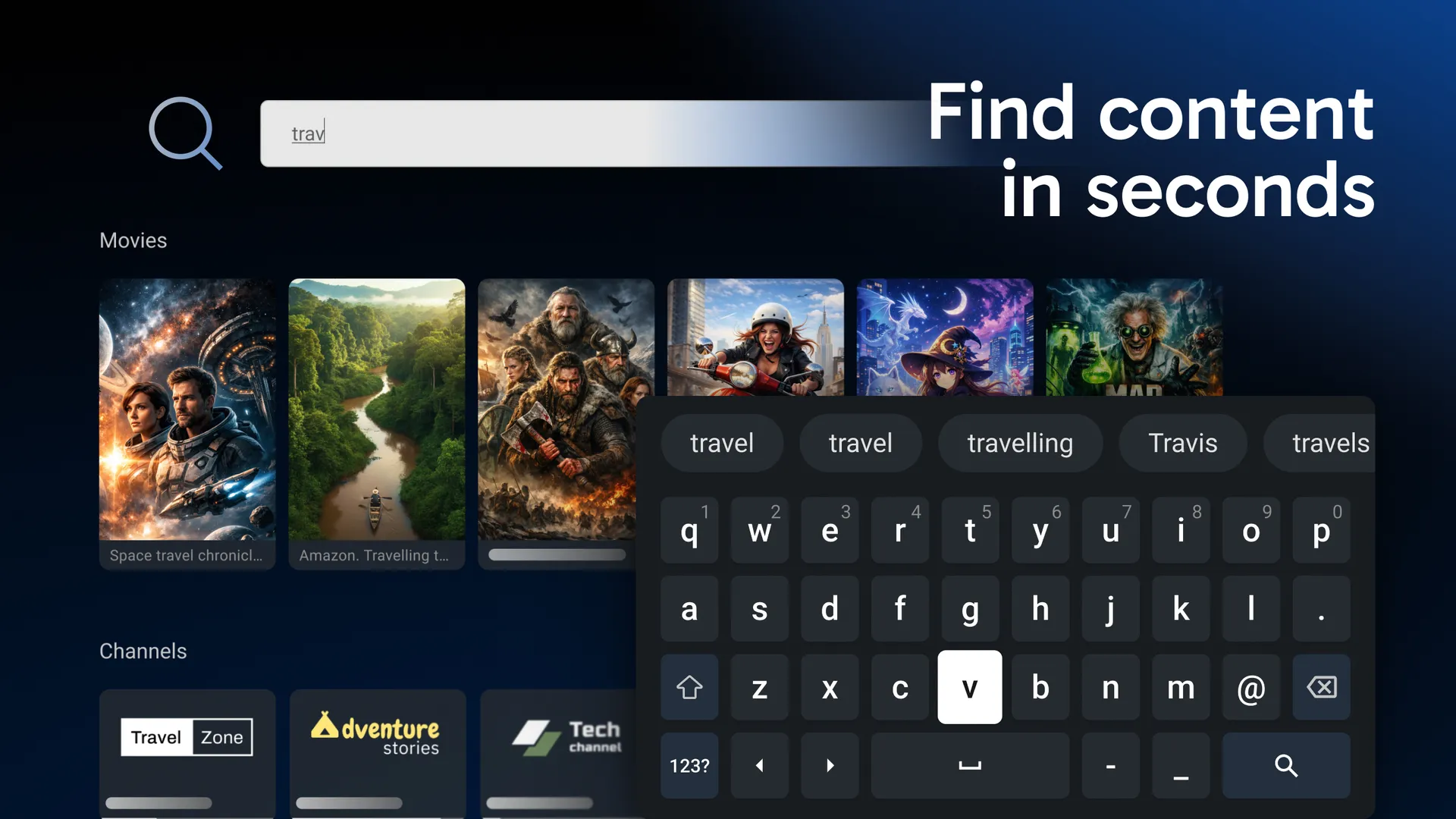 TiviMate TV Guide (EPG) Interface