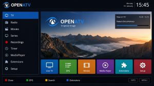 OpenATV Enigma2 receiver interface
