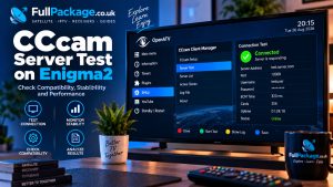 CCcam server test on Enigma2